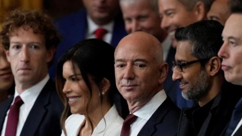 Amazon shares fall as it joins Big Tech 