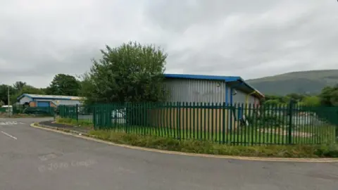 Google a google maps screengrab of the outside of Lower Cwmtwrch Household Recycling Centre