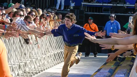 Astrida Valigorsky/Getty Images Declan McKenna at Boston Calling 2023