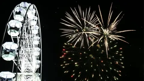 Aaron Chown/PA Leicester Diwali switch-on 2017