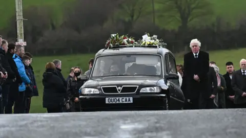 Pacemaker Nathan Corrigan's funeral
