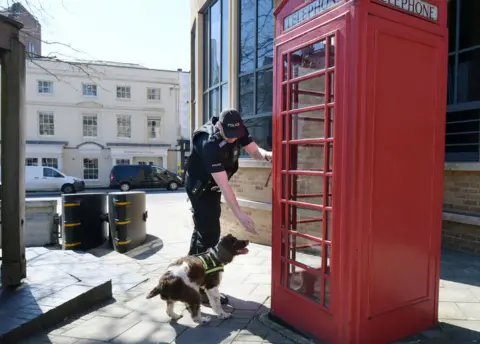Geoff Pugh/Getty TVP dog unit