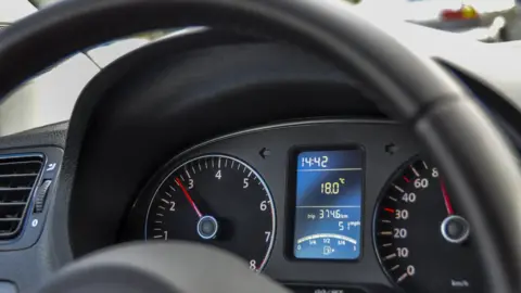 Getty Images Car dashboard