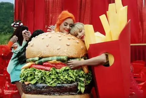 Republic Katy Perry in Taylor Swift's new music video