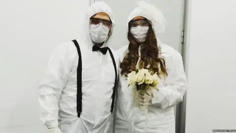 Cemre Yetgin/Instagram Couple wearing PPI