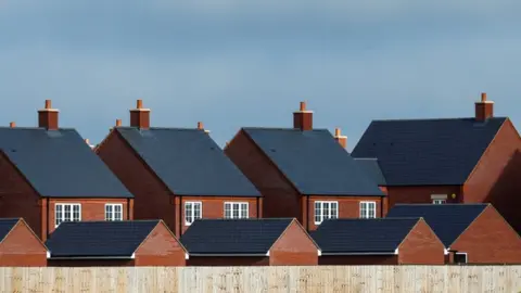 Reuters Rooftops of new homes