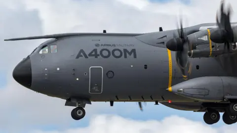 Getty Images Copyright Atlas A400 aircraft