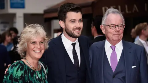 Getty Images Jack, Hilary and Michael Whitehall