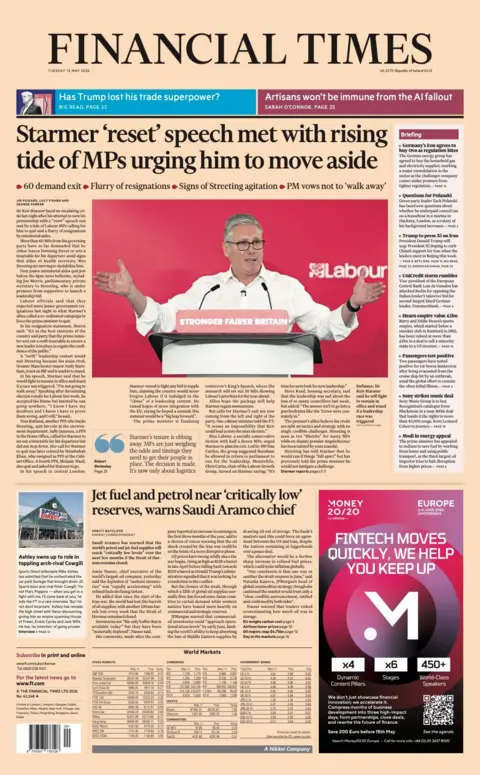 aff3b7d0-4d7a-11f1-b55d-0f258dce1735.jpg The Papers: 'Cabinet turns on Starmer' and 'You have been murdered'