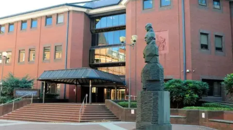 General view of Birmingham Crown Court.