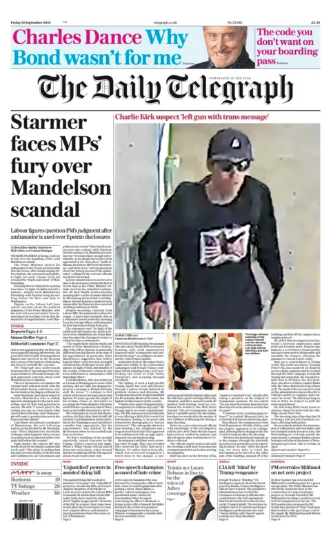  “Starmer faces MPs' fury over Mandelson scandal”.
