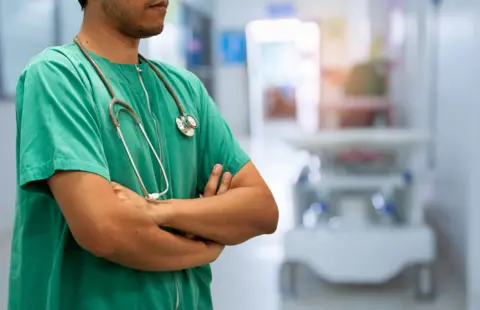 Getty Doctor on a ward