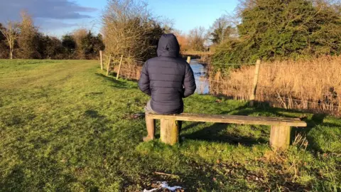 Tom Edwards on bench