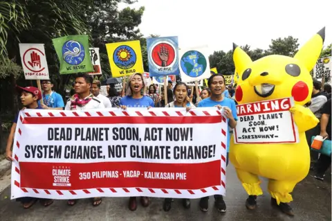 EPA at the University of the Philippines in Quezon City, east of Manila, Philippines