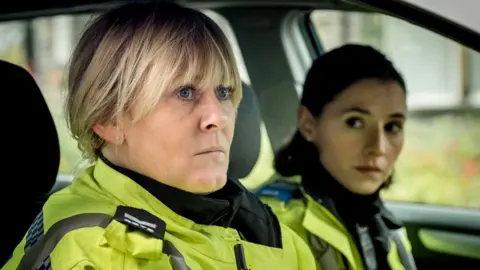 BBC Sarah Lancashire and Charlie Murphy in Happy Valley