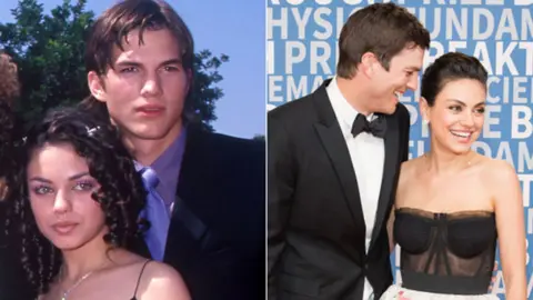 PA Mila Kunis and Ashton Kutcher