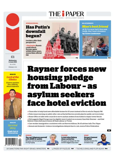  "Rayner forces new housing pledge from Labour - as asylum seekers face hotel eviction". 