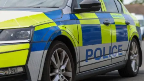 North West Leicestershire District Council Police car