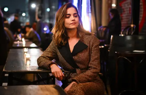 Getty Images Jenna Coleman at Chanel Metiers d'Art in Manchester