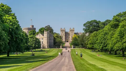 Getty Images The Long Walk at Windsor Castle