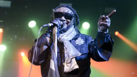 Getty Images Benji Webbe from Skindred