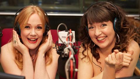The BBC reporters who strip off to host The Naked Podcast - BBC News