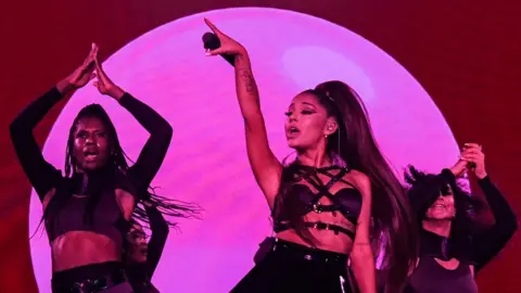 Getty Images Ariana Grande at Manchester Pride