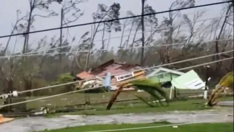 Reuters Storm damage in Marsh Harbour, the Abaco islands