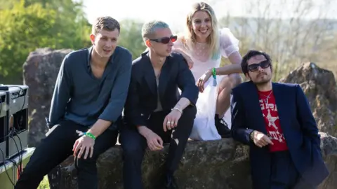 Getty Images Wolf Alice at Glastonbury