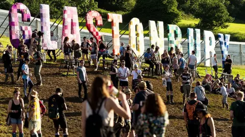 Getty Images Glastonbury festival