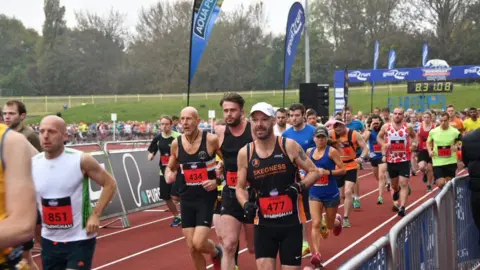 BBC Marathon runners