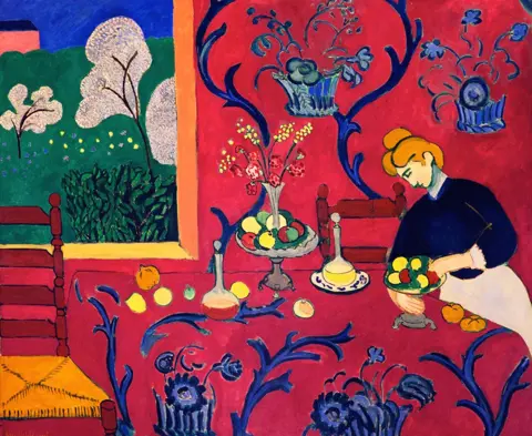 Alamy  Red Room (Harmony in Red) by Henri Matisse is at the State Hermitage Museum in St Petersburg