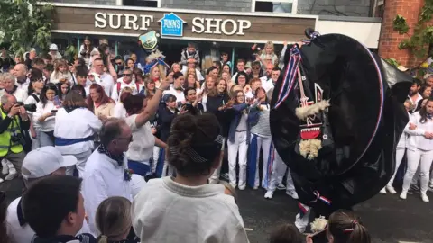 BBC Padstow 'Obby 'Oss in 2022