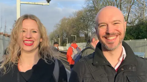 Lee Garrett and Amy Kean