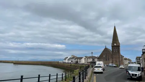 BBC A general view of Christ Church in Maryport