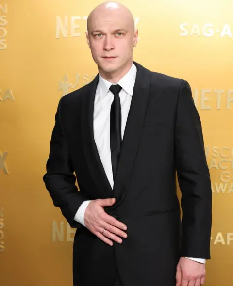 Getty Images Yura Borisov attends the 31st Annual Screen Actors Guild Awards at Shrine Auditorium and Expo Hall on February 23, 2025 in Los Angeles, California