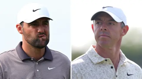 Scottie Scheffler and Rory McIlroy