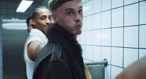 Chelsea stars Joao Pedro and Cole Palmer appearing in Madonna's new short film