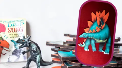 Purple Elephant One of the toy bags