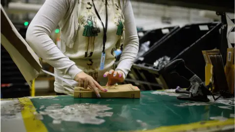Getty Images An Amazon fulfilment centre