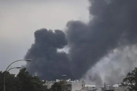 Getty Images Explosions in Kyiv