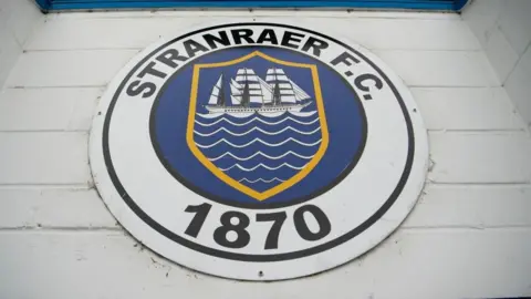 Stranraer badge