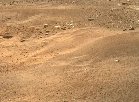 Nasa/JPL-Caltech/ASU Mars surface using Left Mastcam-Z camera