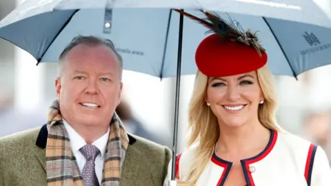 Getty Images Baroness Mone and her husband Doug Barrowman