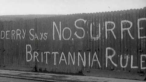 British Pathé Derry trouble in 1920