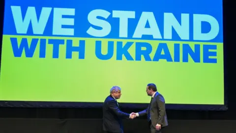 Getty Images Boris Johnson and Douglas Ross