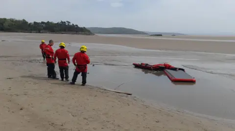 Cumbria Fire and Rescue Rescue teams in action