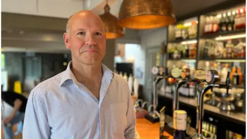 Mike Huysinga, Director of the Exmouth Arms