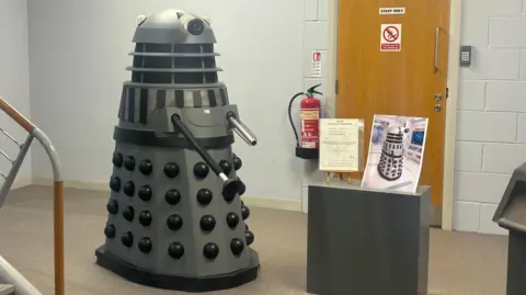 Molly Smith/BBC The replica Dalek - one of Doctor Who's most memorable villains.