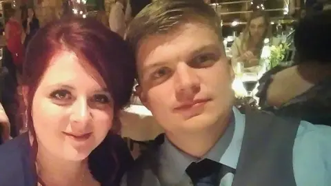 Joe and partner Cherycce Connelly had set up home in Dundee